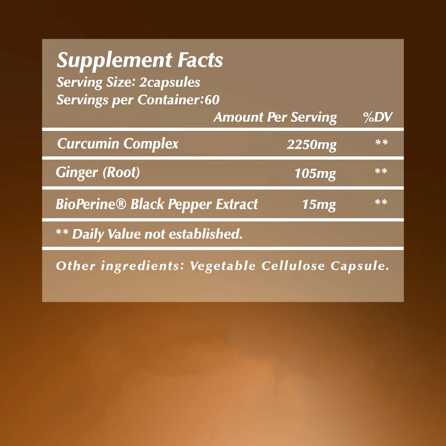 Turmeric Curcumin